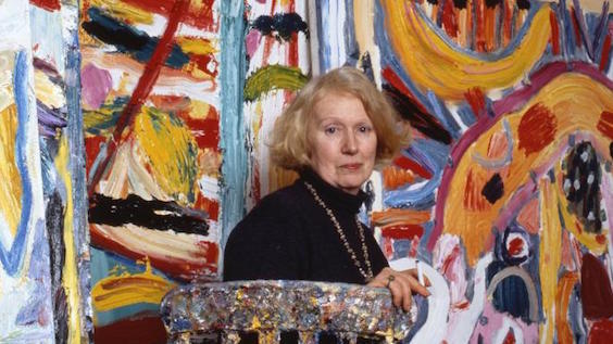 透纳奖得主吉莲·阿尔斯(gillian ayres)逝世